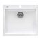 Ruvati 23"x20" Dual-Mnt Granite Composite Sgl Bowl Kitchen Sink, Wht RVG1023WH - alternate 1